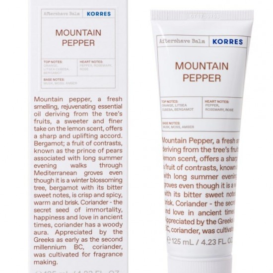 Korres Mountain Pepper Aftershave Balm 125ml