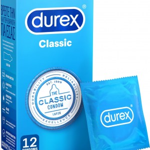 Durex Classic The Beloved Original Προφυλακτικά με Ήπια Λίπανση, 12τεμ