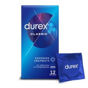 Durex Classic The Beloved Original Προφυλακτικά με Ήπια Λίπανση, 12τεμ