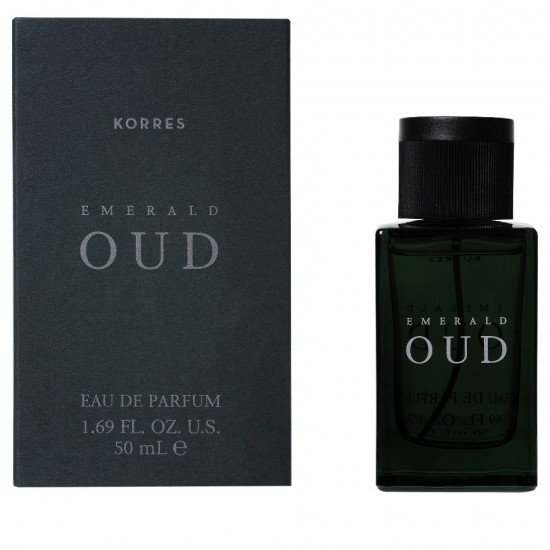 Korres Emerald Oud Eau De Parfum, Ανδρικό άρωμα 50ml