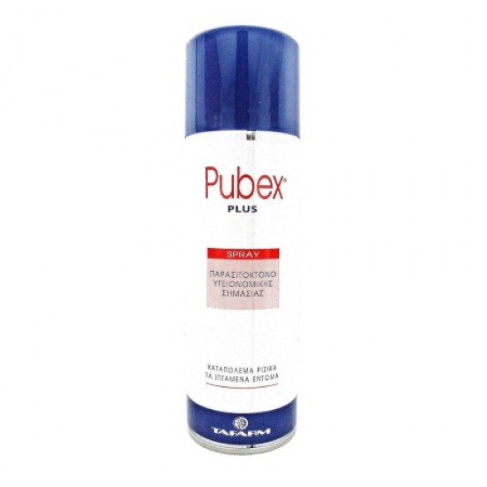  Tafarm Pubex Plus Spray Σπρέι Παρασιτοκτόνο 250ml