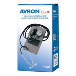 AVRON CardioCheck GL-40 Αναλογικό Πιεσόμετρο με Ενσωματωμένα Ακουστικά