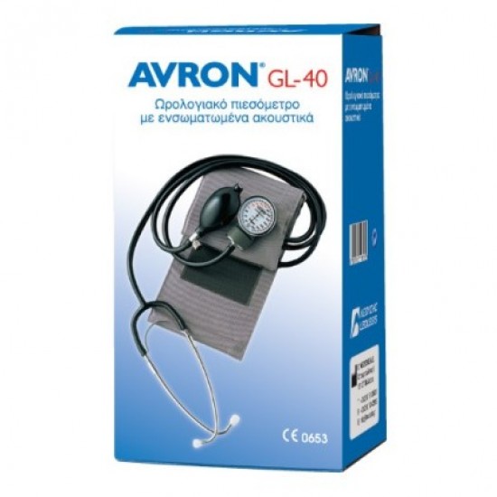 AVRON CardioCheck GL-40 Αναλογικό Πιεσόμετρο με Ενσωματωμένα Ακουστικά