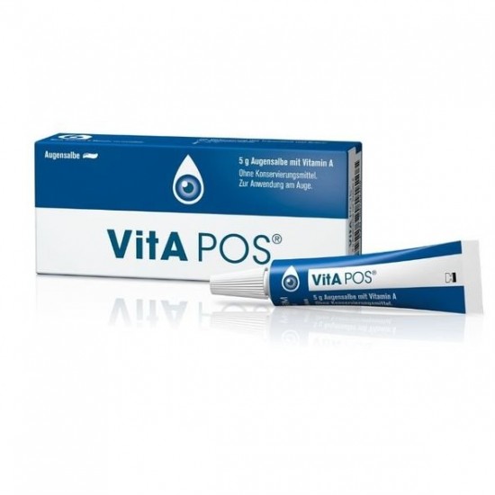 Ursapharm Vita-Pos, Οφθαλμική Αλοιφή Με Βιταμίνη Α, 5g