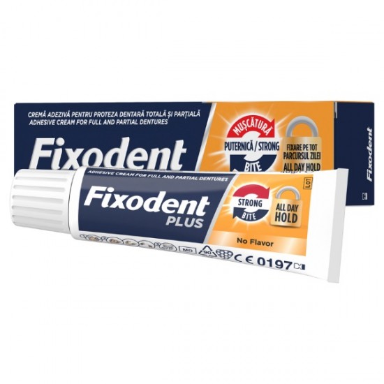 Fixodent Plus Premium Best Hold Στερεωτική Κρέμα για Ισχυρό Κράτημα, 40gr