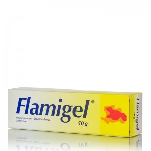 Flamigel Υδροενεργό Επίθεμα σε Μορφή Gel Iδανικό για την Aντιμετώπιση Πληγών & Εγκαυμάτων καθώς Ανακουφίζει τον Πόνο, 50gr