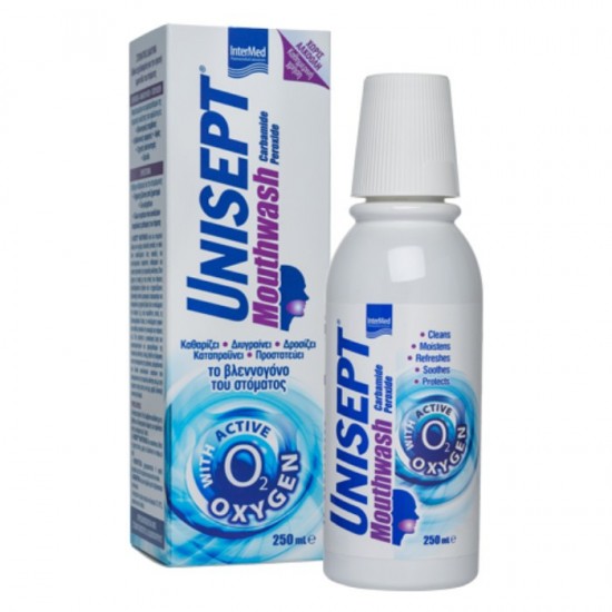 Intermed Unisept Mouthwash Καθημερινό Στοματικό Διάλυμα, 250 ml