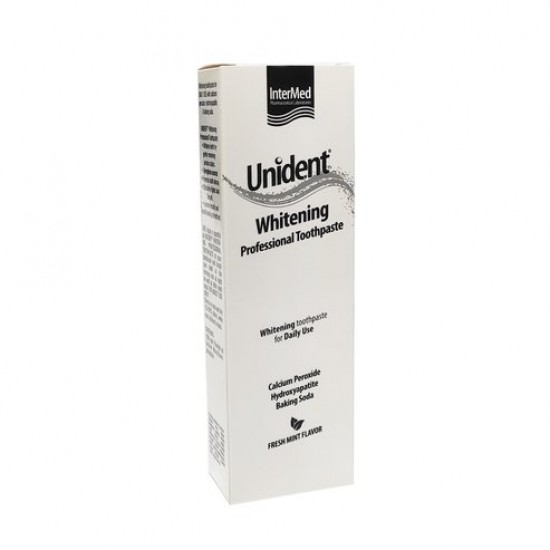 Intermed Unident Whitening Toothpaste, 100ml