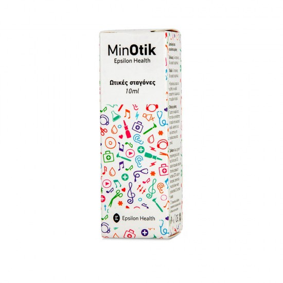 Epsilon Health Minotik Ωτικές Σταγόνες, 10ml