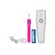 ORAL-B Pro 750 Pink 3D White, Ηλεκτρική Οδοντόβουρτσα & Δώρο Θήκη Ταξιδιού Ροζ Χρώμα, 1τμχ.