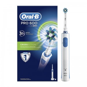 Oral B Pro 600 CrossAction Ηλεκτρική Οδοντόβουρτσα, 1τμχ