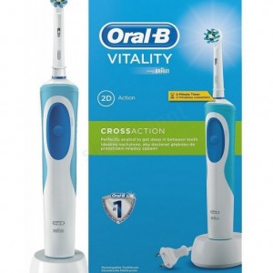 Oral-B Vitality Cross Action Ηλεκτρική Οδοντόβουρτσα με Χρονομετρητή