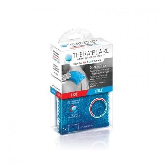 Therapearl Sports Pack Hot & Cold Therapy Παγοκύστη/Θερμοφόρα Πολλαπλών Περιοχών (19.1 x 11.4cm), 1 τεμάχιο