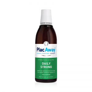 Plac Away Daily Strong Δυνατό Στοματικό Διάλυμα με Δροσερή Γεύση Δυόσμου, 500ml