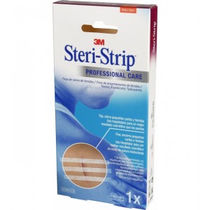 3M Steri-Strip Professional Care 12x3 Strips 6mm x 7.5cm Ταινίες Σύγκλεισης Τραύματος