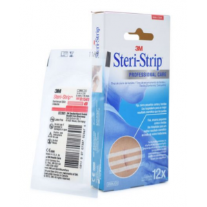 3M Steri-Strip Professional Care 12x3 Strips 6mm x 7.5cm Ταινίες Σύγκλεισης Τραύματος