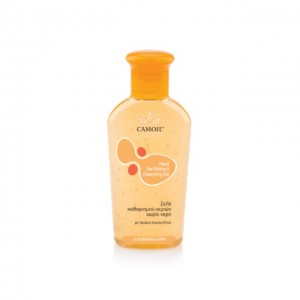 Zarbis Camoil  Hand Sanitizing & Cleansing Gel Καθαρισμού Χεριών Xωρίς Νερό Χαμομήλι, 80ml