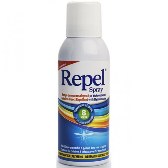 Unipharma Repel Spray Άοσμη Προστασία από Κουνούπια & άλλα Έντομα, 100ml