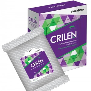 Frezyderm Crilen Wipes Υγρά Εντομοαπωθητικά Μαντηλάκια σε Ατομικά Φακελάκια 20τεμ.