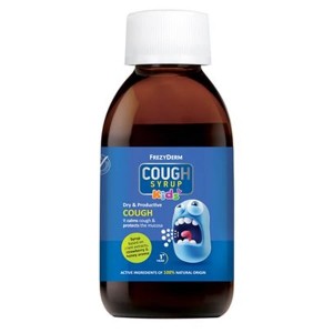 Frezyderm Cough Syrup Kids Σιρόπι για το Βήχα για Παιδιά με Γεύση Φράουλα & Μέλι, 182gr