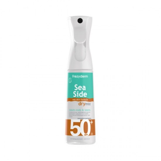 Frezyderm Sea Side Dry Mist SPF50+ Αντηλιακό Spray Σώματος Πολύ Υψηλής Προστασίας, 300ml