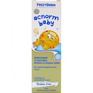 Frezyderm AC-Norm Baby Απαλή Κρέμα για τη Νεογνική, Βρεφική & Παιδική Ακμή, 40 ml