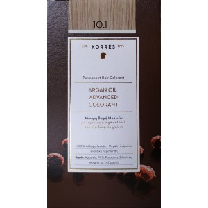 Korres ARGAN OIL Advanced Colorant 10.1 Ξανθό Πλατίνας Σαντρέ