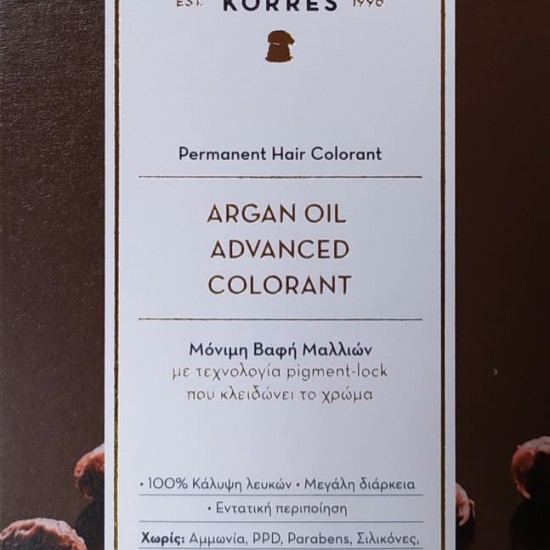 Korres ARGAN OIL Advanced Colorant 6.0 Ξανθό Σκούρο