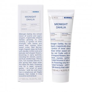 Korres Midnight Dahlia Body Milk Γαλάκτωμα Σώματος Ντάλια του Μεσονυκτίου, 125ml