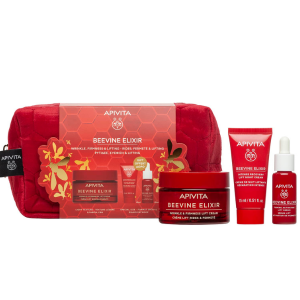 Apivita Beevine Elixir Set με Αντιρυτιδική Κρέμα Ελαφριάς Υφής για σύσφιξη & lifting, 50ml & Κρέμα Νυκτός Εντατικής Επανόρθωσης, 15ml & Ορό Σύσφιξης, 10ml