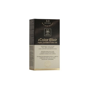 Apivita My Color Elixir Permanent Hair Color Μόνιμη Βαφή Μαλλιών No 3.0 Καστανό Σκούρο