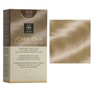 Apivita My Color Elixir Permanent Hair Color Μόνιμη Βαφή Μαλλιών No 10.0 Κατάξανθο