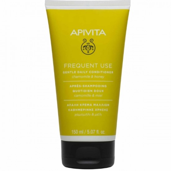 Apivita Gentle Daily Conditioner Απαλή Κρέμα Καθημερινής Χρήσης με Χαμομήλι & Μέλι, 150ml Apivita Gentle Daily Conditioner Απαλή Κρέμα Καθημερινής Χρήσης με Χαμομήλι & Μέλι, 150ml