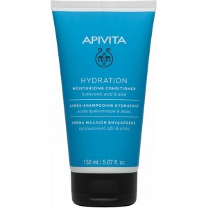 Apivita Hydration Moisturizing Conditioner with Hyaluronic Acid & Aloe Mini Κρέμα Μαλλιών Ενυδάτωσης με Υαλουρονικό Οξύ & Αλόη, 50ml