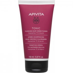 Apivita Tonic Conditioner Τονωτική Κρέμα για Αδύναμα Μαλλιά με Hippophae TC & Δάφνη, 150ml