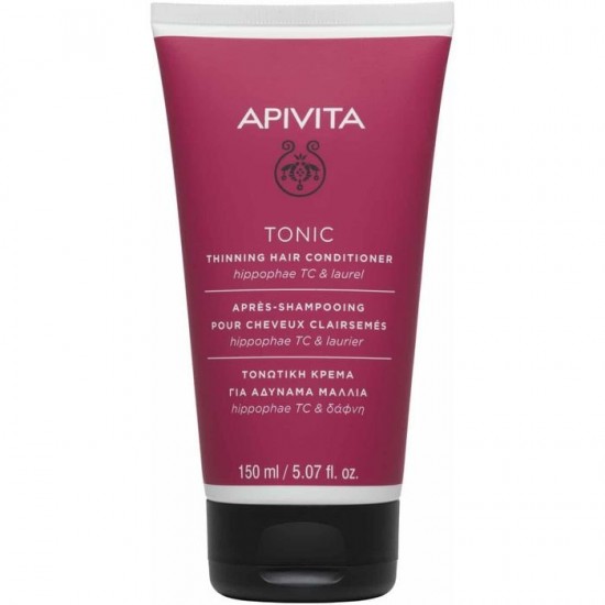 Apivita Tonic Conditioner Τονωτική Κρέμα για Αδύναμα Μαλλιά με Hippophae TC & Δάφνη, 150ml