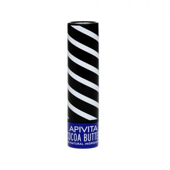 Apivita Lip Care Cocoa Butter SPF20 Balm Χειλιών με Βούτυρο Κακάο, 4.4 gr