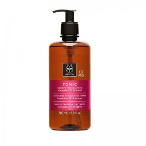 Apivita Eco Pack Women's Tonic Shampoo Τονωτικό Σαμπουάν κατά της Γυναικείας Τριχόπτωσης με Hippophae TC & Δάφνη, 500ml