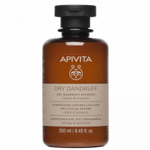 Apivita Dry Dandruff Shampoo Σαμπουάν κατά της Ξηροδερμίας, με Σέλερι & Πρόπολη, 250ml
