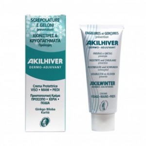 Akilhiver Frostbite & Chilblains Prevention Κρέμα για Χιονίστρες Ιδανική για Πρόσωπο, Σώμα & Πόδια 75ml