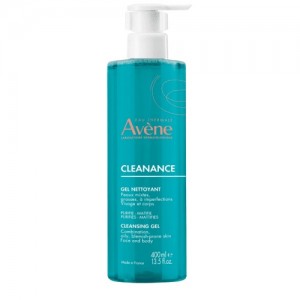 Avene Cleanance Gel Καθαρισμού Nettoyant, Καθαρισμός Προσώπου/Σώματος για Λιπαρά Δέρματα, 400ml 