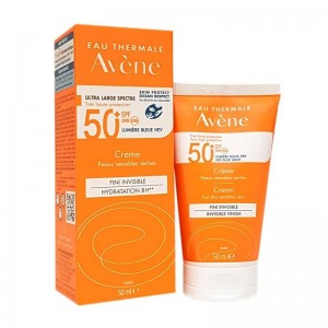 Avene Soins Solaire Cream SPF50+ Αντιηλιακή Κρέμα Προσώπου για Ξηρό/ Πολύ Ξηρό Δέρμα, 50ml