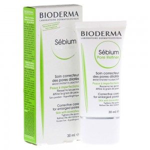 Bioderma Sebium Pore Refiner Κρέμα Αντιμετώπισης των Διεσταλμένων Πόρων για Μεικτό προς Λιπαρό Δέρμα, 30ml