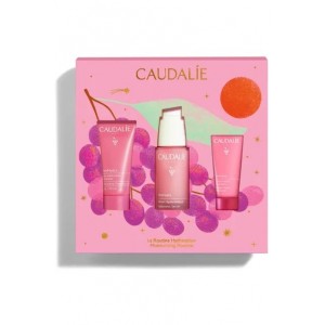  Caudalie Xmas Promo Vinohydra The Moisturizing Routine για Ενυδάτωση της Επιδερμίδας με Hyaluronic Serum Ενυδατικό Ορό Προσώπου, 30ml & Δώρο Moisturizing Gel Καθαρισμού Προσώπου, 30ml & Sorbet Cream Moisturizer Δροσερή Κρέμα Προσώπου, 15ml, 1σετ