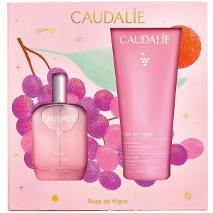 Caudalie Xmas Promo με Rose de Vigne Shower Gel Απαλό Αφρόλουτρο με Άρωμα Τριαντάφυλλο, 200ml, & Fresh Fragrance Γυναικείο Άρωμα, 50ml, 1σετ