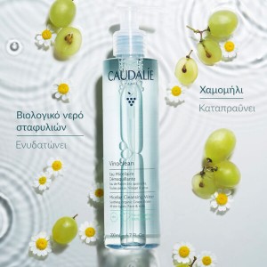 Caudalie Vinoclean Micellar Cleansing Grape Water Νερό Καθαρισμού & Ντεμακιγιάζ για Πρόσωπο & Μάτια, 400ml