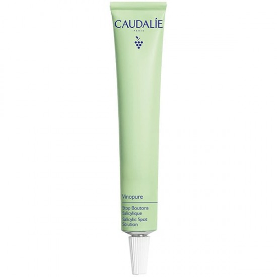 Caudalie Vinopure Salicylic Spot Solution Kρέμα Τοπικής Εφαρμογής για Σπυράκια, 15ml