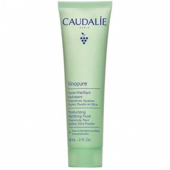 Caudalie Vinopure Moisturizing Mattifying Fluid Ενυδατική Κρέμα για Επιδερμίδες με Τάση Ακμής, 60ml