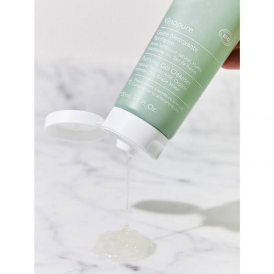 Caudalie Vinopure Purifying Gel Cleanser Καθαριστικό Προσώπου κατά των Ατελειών, 150ml