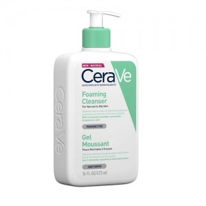 Cerave Foaming Cleanser Gel Καθαρισμού για Κανονικές έως Λιπαρές Επιδερμίδες, 236ml